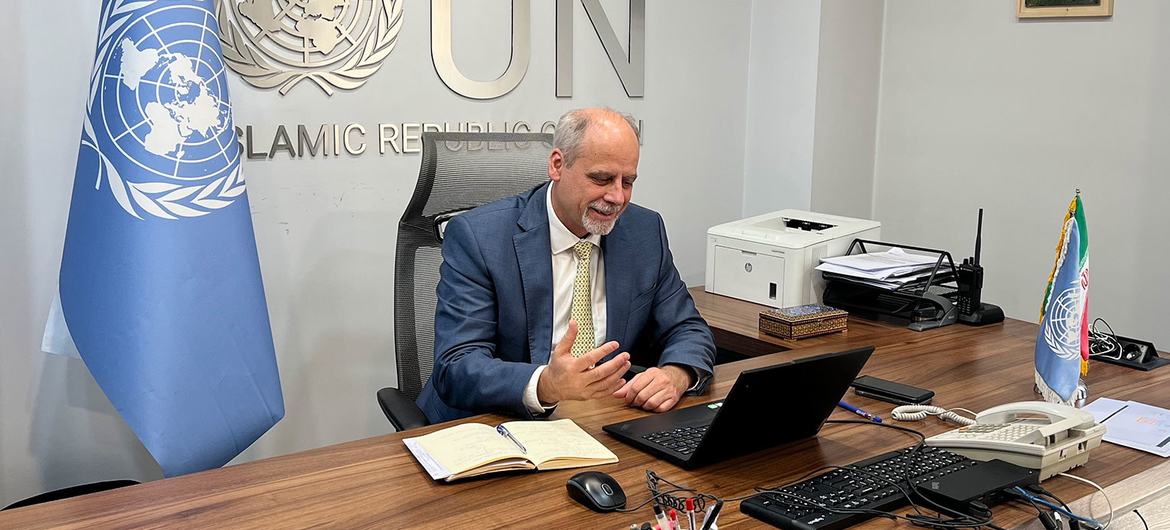 Stefan Priesner, UN Resident Coordinator in Iran. Stefan Priesner, UN Resident Coordinator in Iran.